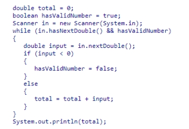 What is the output of this code snippet if the user enters the numbers ?