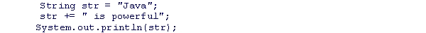 What is the output of the following code snippet?   