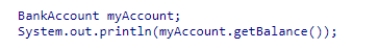 Assuming the following code is the body of the main method, what output is generated?
