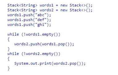 Consider the code snippet shown below: What will be printed when this code is executed?