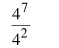 Simplify each expression, first as a base to a single power, then, if possible, as a decimal.