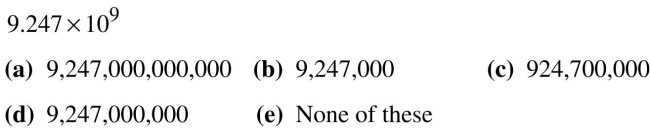 Convert each number into decimal notation.