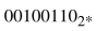 Each of the following numbers are in 8-bit, two's complement notation. Translate each into its decimal equivalent.