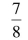 Use long division to convert each decimal fraction into a binary expansion.