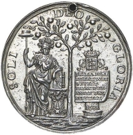 <strong> The symbols found on this commemorative medal of the Glorious Revolution convey the message that _.</strong> A) the reign of William and Mary would be one of peace B) Biblical law should rightfully be the law of the land C) William of Orange restored liberty in England D) the Dutch gained dominion over England