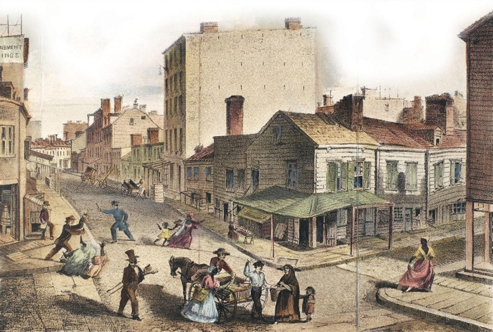 <strong> What did a neighborhood like New York City's Gramercy Park reveal about the urban elite?</strong> A) their support for a new, inclusive urban society B) their desire for seclusion and segregation from lower classes C) their longing for the old ways D) their fear of progress