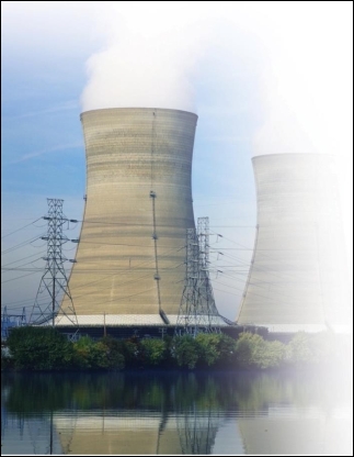 <strong> What did this image of a Three Mile Island nuclear reactor tower and media coverage of Love Canal in New York come to represent to many Americans in the late 1970s?</strong> A) the promise of a cleaner environment B) the threat by industrialists to move their companies overseas C) danger to the health of nearby residents D) the overreach of government regulation