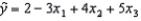 <strong>For the following multiple regression model: , a unit increase in x<sub>1</sub>, holding x<sub>2</sub> and x<sub>3</sub> constant, results in:</strong> A) a decrease of 3 units on average in the value of y. B) an increase of 8 units in the value of y. C) an increase of 3 units on average in the value of y. D) None of these choices.