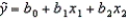 A multiple regression model has the form .The coefficient b<sub>1</sub> is interpreted as the change in the average value of y per unit change in ________ holding ________ constant.