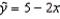 <strong>Given the least squares regression line :</strong> A) the relationship between x and y is positive. B) the relationship between x and y is negative. C) as x decreases, so does y. D) None of these choices.