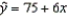 <strong>A regression analysis between sales (in $1000) and advertising (in $100) resulted in the following least squares line: .This implies that if advertising is $800, then the predicted amount of sales (in dollars) is:</strong> A) $4875 B) $123,000 C) $487,500 D) $12,300