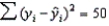 In a simple linear regression problem, the following sum of squares are produced: , , and .The percentage of the variation in y that is explained by the variation in x is:
