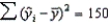 In a simple linear regression problem, the following sum of squares are produced: , , and .The percentage of the variation in y that is explained by the variation in x is: