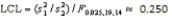  , and   . We estimate that the ratio   lies between .252 and 1.874 (min.).