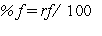 <strong>The formula for the percentage frequency of a score in a distribution is given by.</strong> A) B) C)