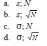 The denominator of the one-sample t test is calculated by dividing by.