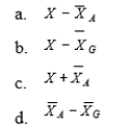 10-27 The term represents the effect of the independent variable and sampling error in the partitioned score of a subject in a one-factor between-subjects analysis of variance.