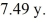 <strong>An astronaut on a spaceship moving at 0.927c says that the trip between two stationary stars took How long does this journey take as measured by someone at rest relative to the two stars?</strong> A) 20.0 y B) 2.81 y C) 4.05 y D) 22.1 y
