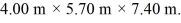 What is the total translational kinetic energy in a test chamber filled with nitrogen (N<sub>2</sub>) at and The dimensions of the chamber are The ATOMIC weight of nitrogen is 28.0 g/mol, Avogadro's number is 6.022 × 10<sup>23</sup> molecules/mol and the Boltzmann constant is 1.38 × 10<sup>-23</sup> J/K.