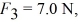 <strong>A light triangular plate OAB is in a horizontal plane. Three forces, and act on the plate, which is pivoted about a vertical axes through point O. In the figure, <sub>2</sub> is perpendicular to OB. Consider the counterclockwise sense as positive. The sum of the torques about the vertical axis through point O, acting on the plate due to forces F<sub>1</sub>, F<sub>2</sub>, and F<sub>3</sub>, is closest to </strong> A) 4.1 N ∙ m. B) 5.4 N ∙ m. C) -4.1 N ∙ m. D) -5.4 N ∙ m. E) zero.
