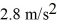 A lawn roller in the form of a uniform solid cylinder is being pulled horizontally by a horizontal force B applied to an axle through the center of the roller, as shown in the figure. The roller has radius 0.65 meters and mass 51 kg and rolls without slipping. What magnitude of the force B is required to give the center of mass of the roller an acceleration of ?