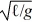 <strong>The period of a pendulum is the time it takes the pendulum to swing back and forth once. If the only dimensional quantities that the period depends on are the acceleration of gravity, g, and the length of the pendulum, ℓ, what combination of g and ℓ must the period be proportional to? (Acceleration has SI units of m ∙ s<sup>-2</sup>.).</strong> A) g/ℓ B) gℓ<sup>2</sup> C) gℓ D) E)