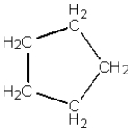 <strong>What is the name of the given compound? </strong> A) Pentanol B) Cyclopentane C) Cyclohexane D) Cyclopentene E) 1,5-pentane