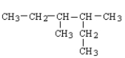 <strong>What is the structure of 3,4-dimethylhexane?</strong> A) B) C) D) E)