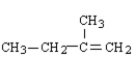 <strong>Which of the following is the correct formula for 2-methyl-1-butene?</strong> A) B) C) D) E) none of these