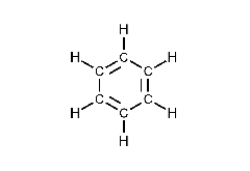 <strong>What type of hydrocarbon is the following molecule? </strong> A) alkane B) alkene C) alkyne D) aromatic E) cycloalkene