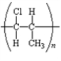 <strong>Polyvinyl chloride is used in raincoats and pipes.It is produced by the addition reaction of chloroethylene,CH<sub>2</sub>CHCl.What is the structure of the polymer produced in this reaction?</strong> A) B) C) D) E)