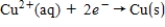<strong>The following has a potential of 0.34 V.   If the concentrations of each of the ions is 1.0 M and the pressure of H<sub>2</sub> is 1.0 atm,then E° for the half-reaction   is _____.</strong> A) 0.17 V B) -0.17 V C) 0.34 V D) -0.34 V E) None of these <div style=padding-top: 35px> 