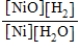 <strong>What is the K<sub>c</sub> equilibrium-constant expression for the following equilibrium? NiO(s)+ H<sub>2</sub>(g) Ni(s)+ H<sub>2</sub>O(g)</strong> A) B) C) D) E) 