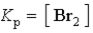 <strong>Write the expression for K<sub>p</sub> for the reaction below. 2 NOBr(g) 2 NO(g)+ Br<sub>2</sub>( )</strong> A) B) C) D) E)