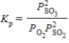 Which of the following is the correct balanced equation for the equilibrium expression given below?