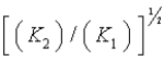 <strong>Given the equilibrium constants for the following reactions: 4Cu(s)+ O<sub>2</sub>(g) 2Cu<sub>2</sub>O(s),K<sub>1</sub><sub> </sub>4CuO(s) 2Cu<sub>2</sub>O(s)+ O<sub>2</sub>(g),K<sub>2</sub> What is K for the system 2Cu(s)+ O<sub>2</sub>(g) 2CuO(s) Equivalent to?</strong> A) B) C) (K<sub>1</sub>)(K<sub>2</sub>) D) E)