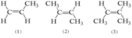 For which of the following compounds is it possible for cis and trans isomers to exist?