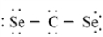 <strong>Which of the following is the correct Lewis dash formula for carbon diselenide?</strong> A) B) C) D) E)