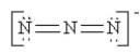 <strong>Which of the following is not a valid resonance structure for N<sub>3</sub><sup>-</sup>?</strong> A) B) C) D) E) all are correct