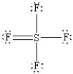 <strong>What is the correct Lewis structure for SF<sub>4</sub>?</strong> A) B) C) D) E)