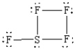 <strong>What is the correct Lewis structure for SF<sub>4</sub>?</strong> A) B) C) D) E)