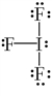 <strong>Which of the following is the correct Lewis structure of IF<sub>3</sub>?</strong> A) B) C) D) E)