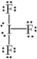 <strong>Which of the following is the correct Lewis structure of IF<sub>3</sub>?</strong> A) B) C) D) E)