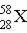 <strong>Which of the following elements does 'X' represent in ?</strong> A) Ni B) Zn C) Rn D) Ce E) Pd