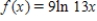 <strong>What is the domain of the function ? </strong> A) B) C) D) E)