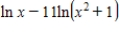 <strong>Write the following expression as a logarithm of a single quantity. </strong> A) B) C) D) E)