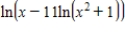 <strong>Write the following expression as a logarithm of a single quantity. </strong> A) B) C) D) E)