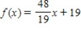 Use the Horizontal Line Test to determine whether the following statement is true or false. The function is one-to-one on its entire domain and therefore has an inverse function. 