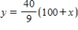 <strong>You need 50 pounds of two commodities costing $1.55 and $2 per pound.Find the inverse function of the cost function . </strong> A) B) C) D) E)