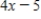 <strong>Use the functions and to find the function . </strong> A) B) C) D) E)